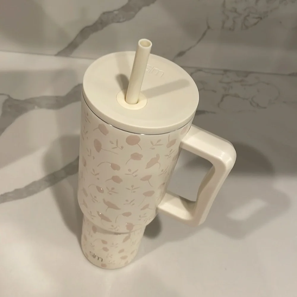 Simple Modern - WHIMSICAL FLORAL 40oz Trek Tumbler - Rare Limited Edition - NWT!